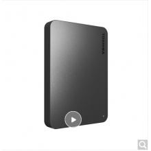 東芝(TOSHIBA) 2TB USB3.0 移動硬盤 新小黑A3 2.5英寸 兼容Mac 輕薄便攜 穩(wěn)定耐用