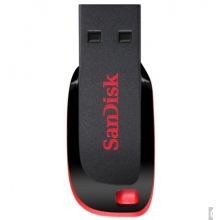 閃迪（SanDisk）16GB USB2.0 U盤 CZ50酷刃 黑紅色 時尚設計 安全加密軟件