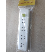 德力西（DELIXI)CD98J-AK10X/Z新國標電源插座插排 四位5孔 無線