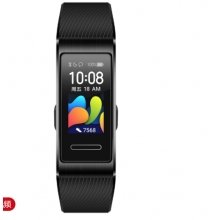 華為手環(huán) 4 Pro（曜石黑）炫彩表盤 NFC智能刷卡 健康管理 專業(yè)運(yùn)動指導(dǎo) 獨(dú)立GPS 智能運(yùn)動手環(huán)