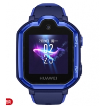 華為兒童手表 3 Pro（極光藍(lán)）視頻通話 高清拍照 九重定位 4G全網(wǎng)通學(xué)生電話手表